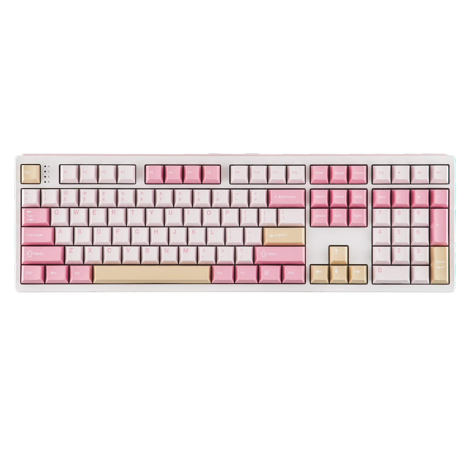 EPOMAKER TH108 100% Full Size Hot-Swap Gasket-Mounted Wired/Bluetooth/2.4Ghz Wireless Mechanical Keyboard with 8000mAh Battery