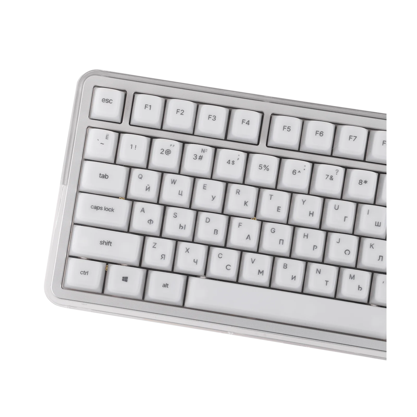 EPOMAKER AegisSil Russian Cherry Profile Keycap Set 113-Key Silicone Material for MX/Kailh/Outemu/Gateron Gaming Keybaord