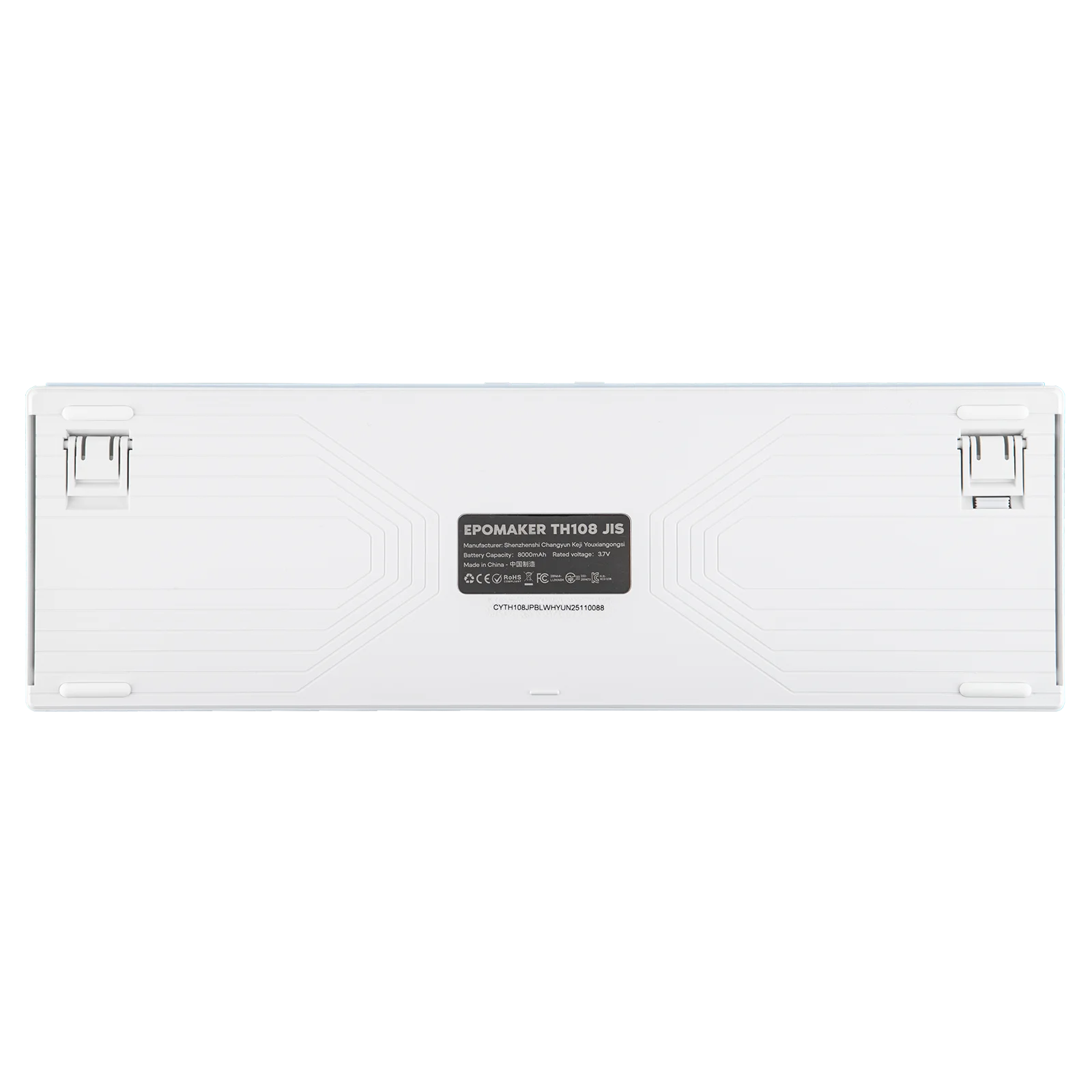 EPOMAKER TH108 Japanese Version 100% Sized Gasket Wired/Bluetooth/2.4Ghz Wireless NKRO Mechanical Keyboard Long-Lasting 8000mAh