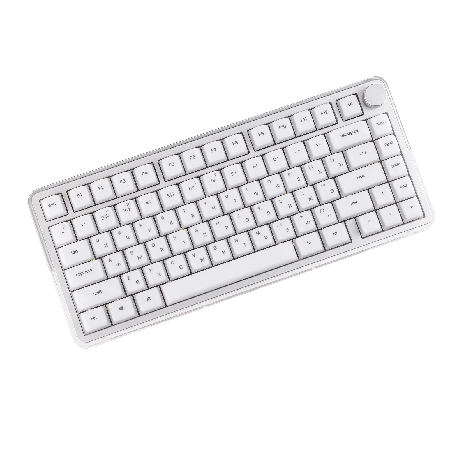 EPOMAKER AegisSil Russian Cherry Profile Keycap Set 113-Key Silicone Material for MX/Kailh/Outemu/Gateron Gaming Keybaord