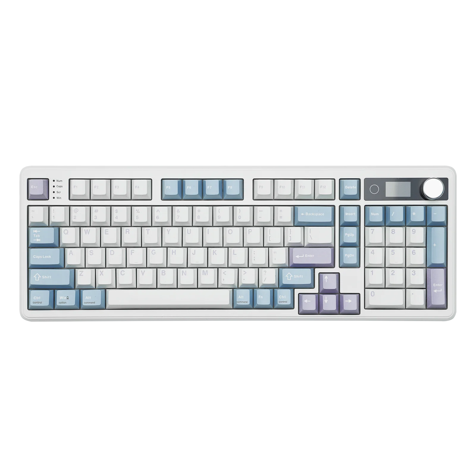 EPOMAKER TH99 PRO 96% ANSI US Layout Hot-Swap Wired/Bluetooth/2.4Ghz Wireless Mechanical Keyboard with 10000mAh for PC/Mac