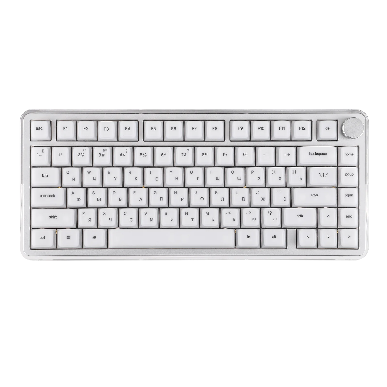 EPOMAKER AegisSil Russian Cherry Profile Keycap Set 113-Key Silicone Material for MX/Kailh/Outemu/Gateron Gaming Keybaord