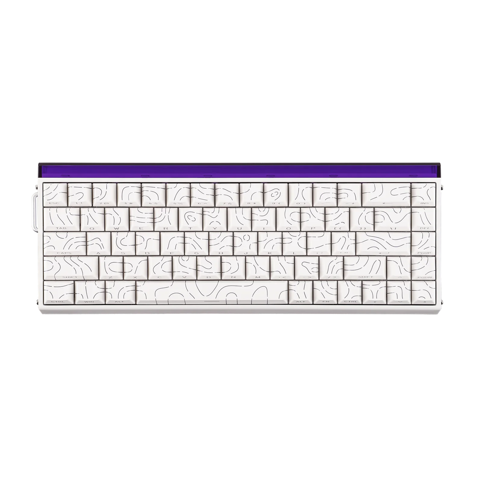 AULA Hero68 HE 65% ANSI US Layout Hot-Swap Wired Magnetic Gaming Keyboard 8kHZ Rapid Hall Effect Switch RGB Backlight Light Box