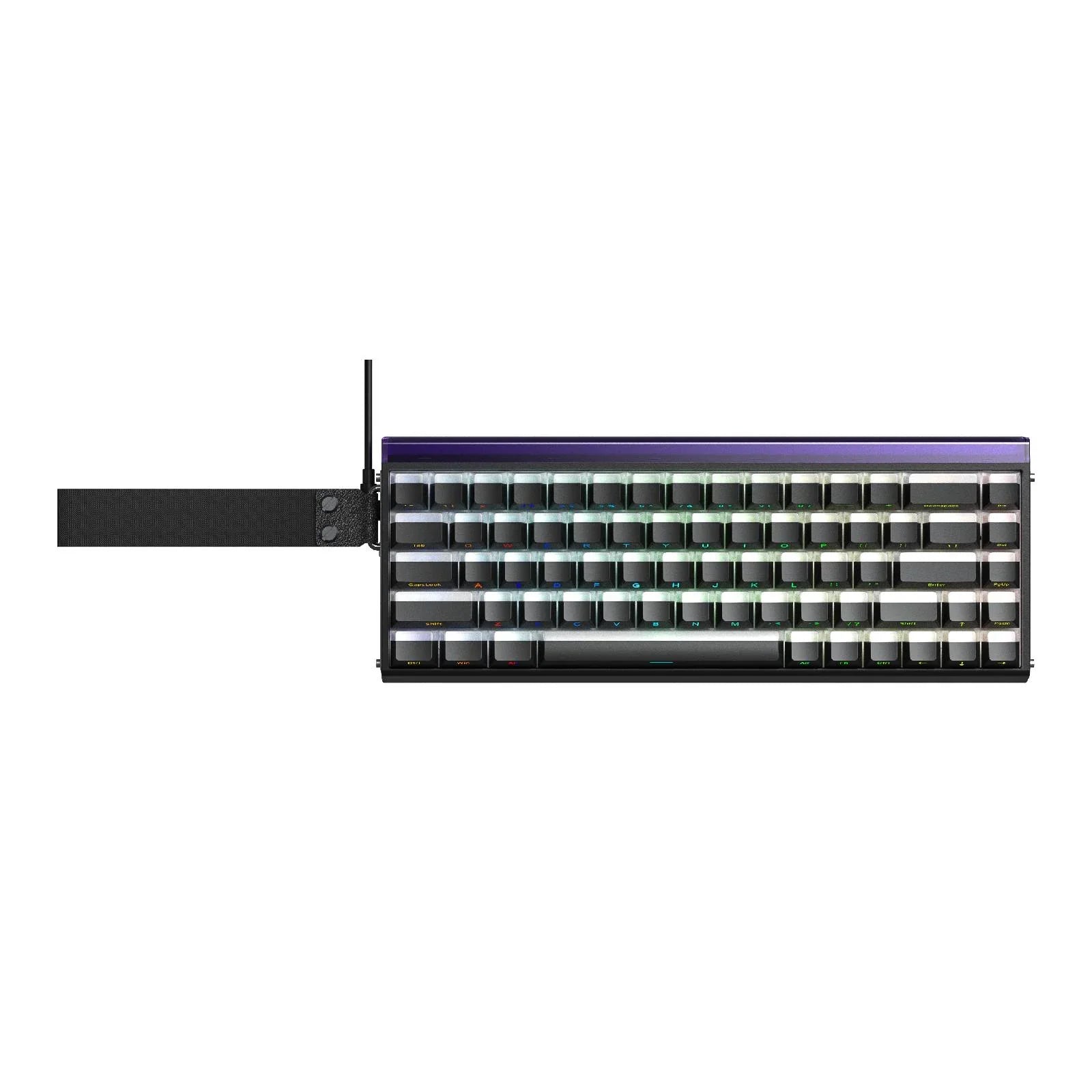 AULA Hero68 HE 65% ANSI US Layout Hot-Swap Wired Magnetic Gaming Keyboard 8kHZ Rapid Hall Effect Switch RGB Backlight Light Box