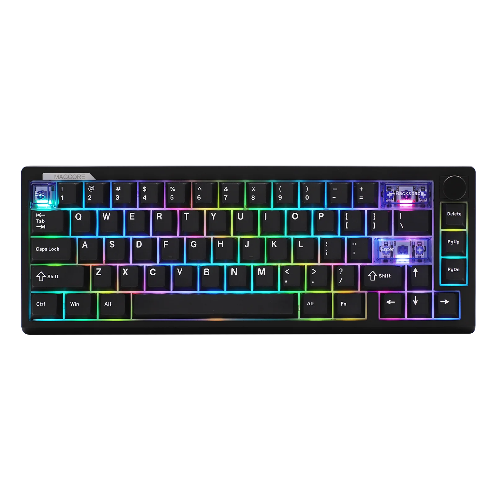 EPOMAKER Magcore65 Lite 65% US QWERTY Layout Wired/BT/2.4Ghz Wireless Mechanical Keyboard SOCD/DKS/MT 8K Polling RGB Backlit